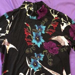 Colorful maxi skin tight dress!! Size: L